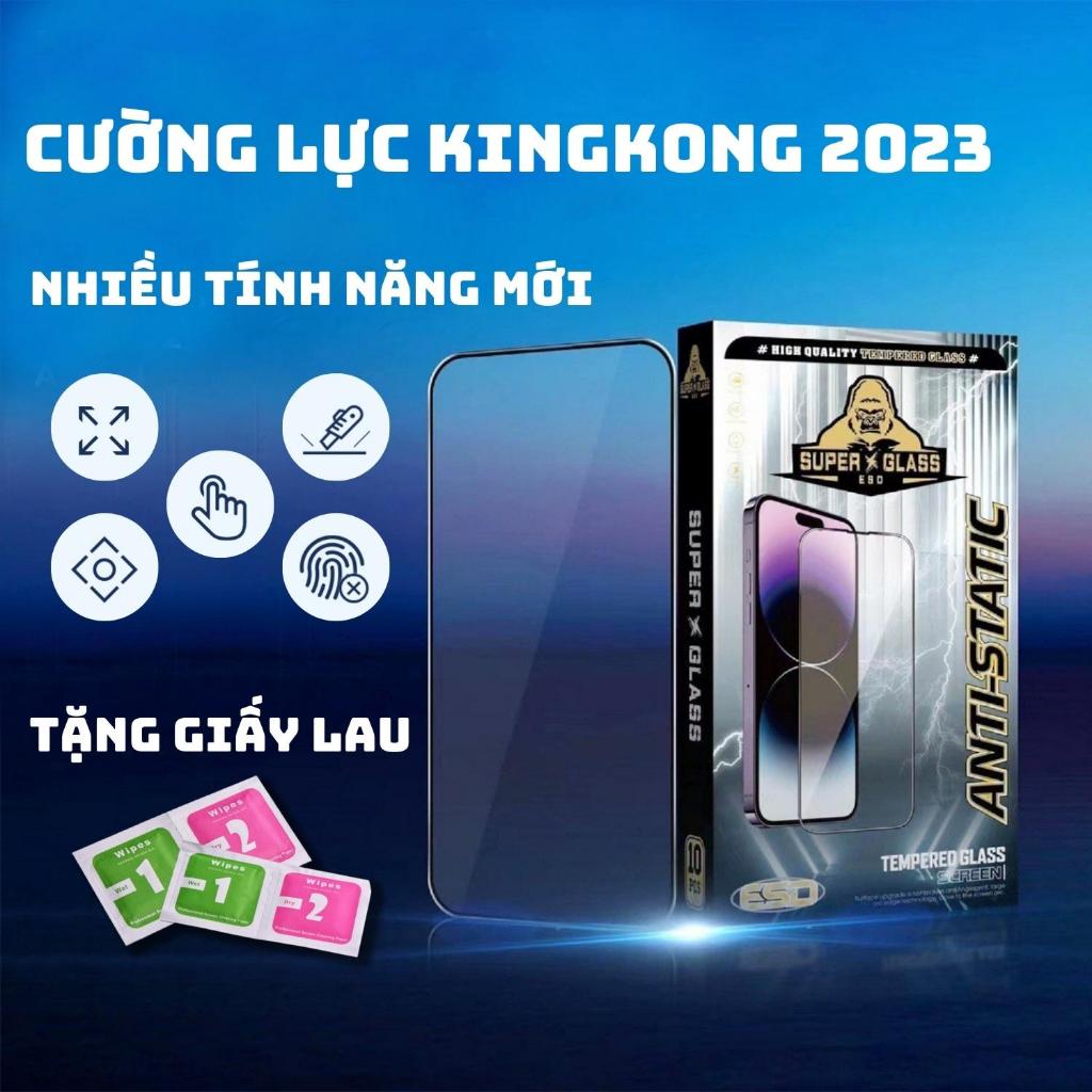 Kính cường lực Samsung Note 10 Lite/ S10 Lite Kingkong full màn | Miếng dán bảo vệ màn hình cho ss galaxy | anhcase88