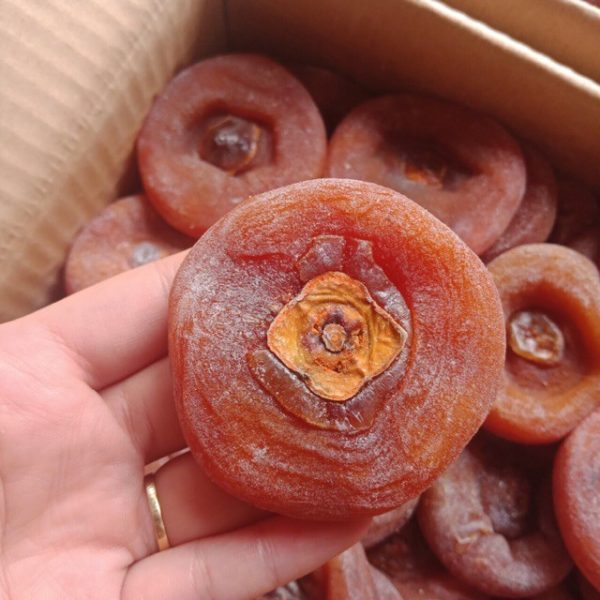 Hồng sấy dẻo, hồng treo gió nguyên trái Đà Lạt 250g, 500g, 1kg hàng loại 1, an toàn, chất lượng