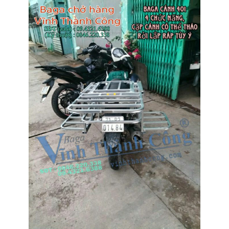 Baga chở hàng có 2 bên cánh 401   Baga Vĩnh Thành Công.
