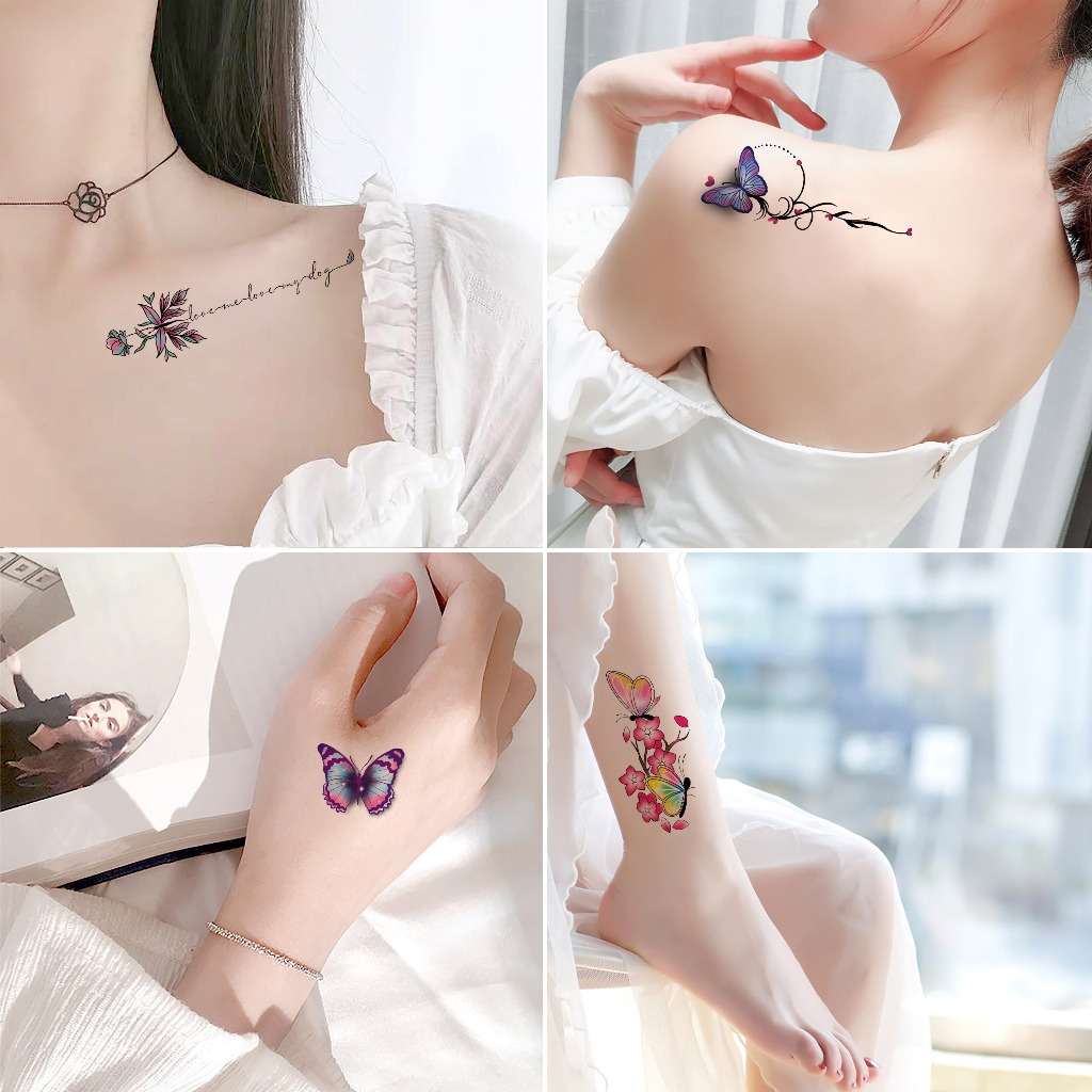 Hình Xăm Dán Tạm Thời Lên Luôn Miếng Tatoo Chống nước Siêu đẹp Tha Thu Siêu nét K017