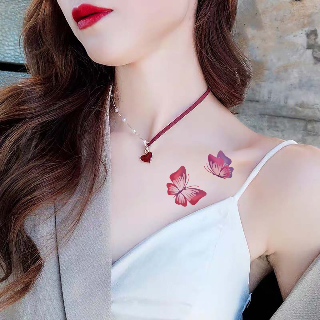 Hình Xăm Dán Tạm Thời Lên Luôn Miếng Tatoo Chống nước Siêu đẹp Tha Thu Siêu nét K017