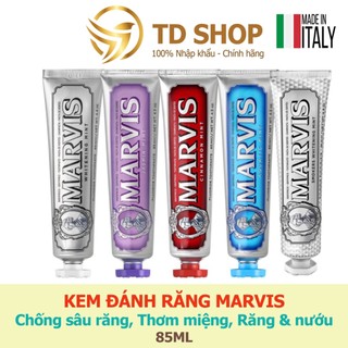 Kem đánh răng Marvis Toothpaste 85ml-75ml nhiều mùi hương - TD Shop