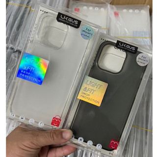 Ốp Likgus lưng nhám dành cho iPhone 11 đến 15 pro max