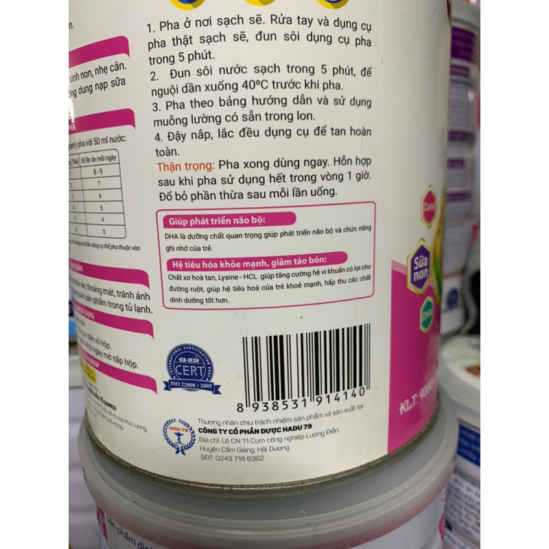 💖Sữa non OSAMIL KID PLUS.  hsd tháng4/2024