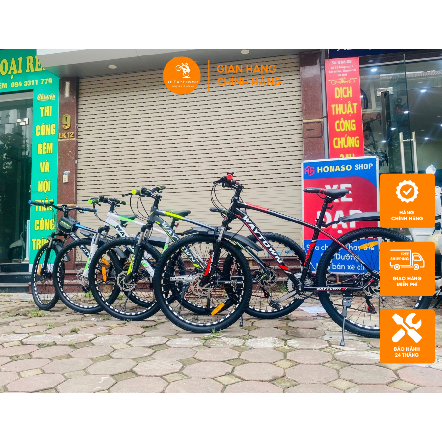 Xe đạp địa hình WAYTOWN khung nhôm quá hot