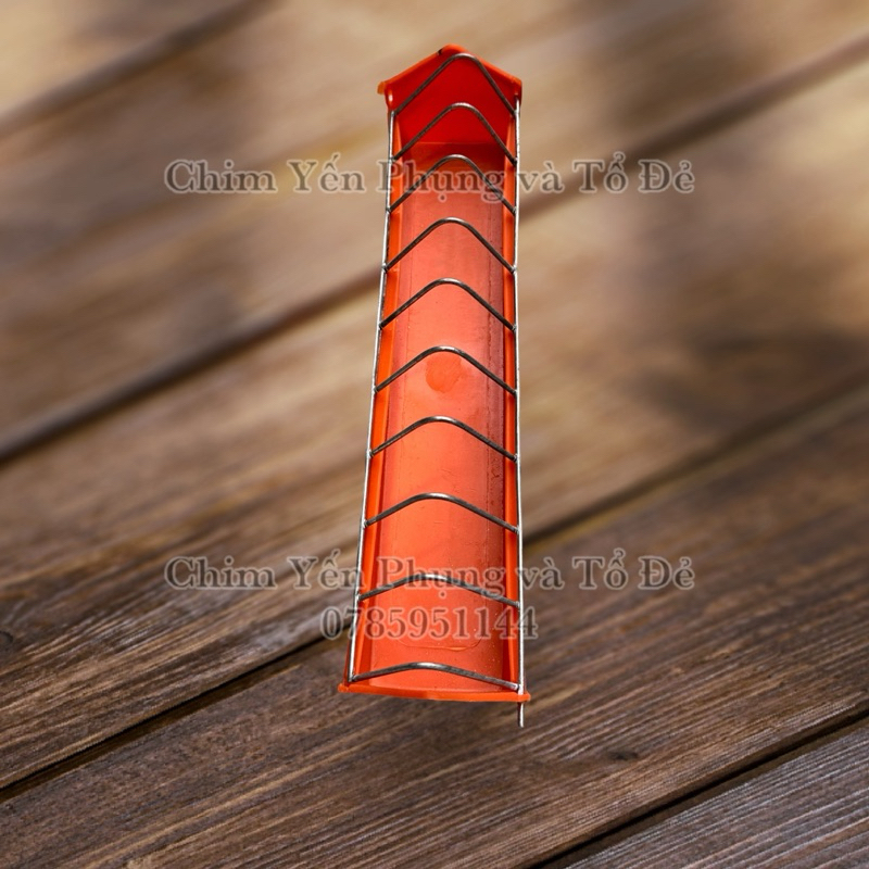 Máng ăn dài 40cm chống bới cho Gia Cầm • Gà Kiểng • Bồ Câu.