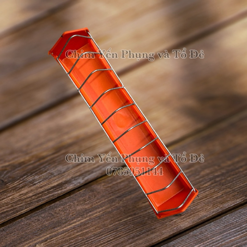 Máng ăn dài 40cm chống bới cho Gia Cầm • Gà Kiểng • Bồ Câu.