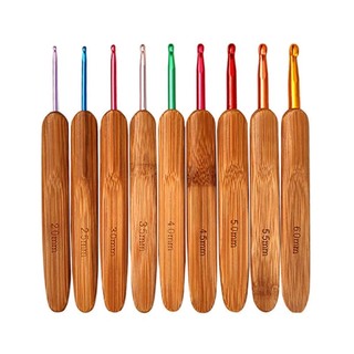 ￼Kim móc cán gỗ nhiều màu sắc
