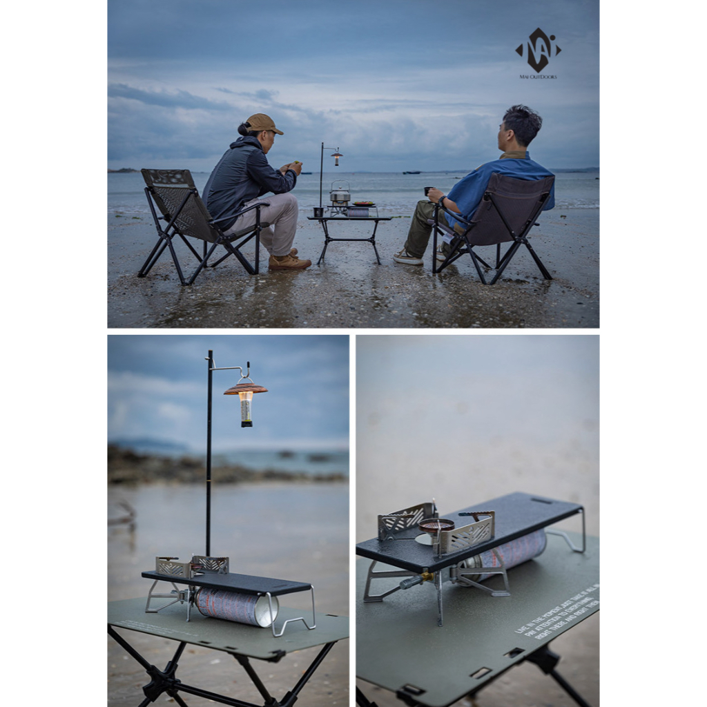 Bàn nhôm cắm trại lắp ghép tùy chỉnh Campingmoon T-510