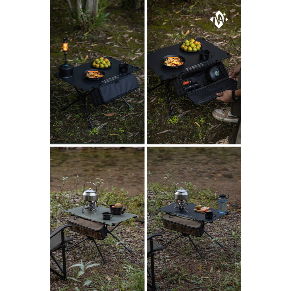 Bàn nhôm cắm trại lắp ghép tùy chỉnh Campingmoon T-510