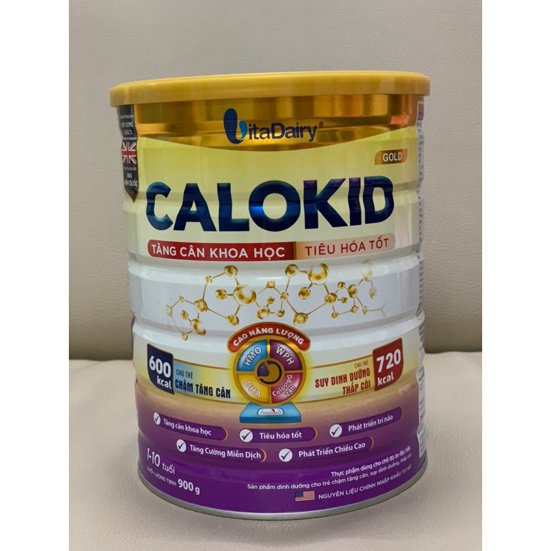 Combo 3 hộp Calokid Gold 1+ 900g