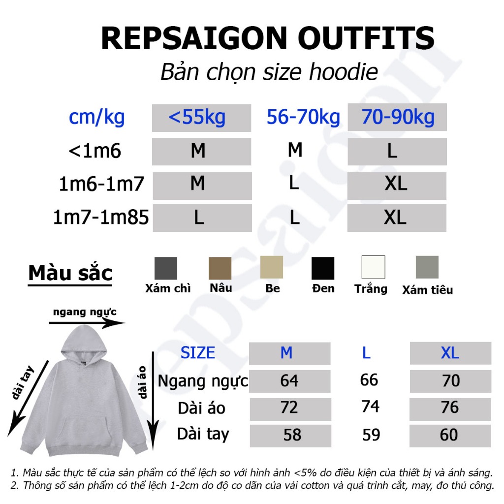 Áo Hoodie Essential Chất Nỉ Bông Dày Dặn, Hoodie ess Full tem tag túi form rộng - repsaigon.vn