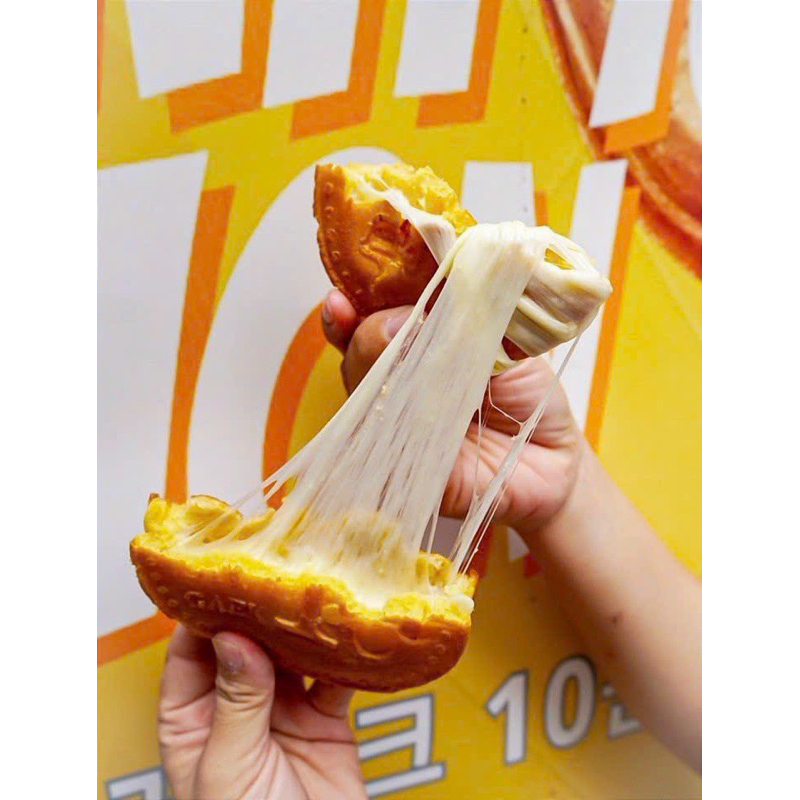 Bánh hot đồng xu phomai kéo sợi, con kiu phomai kéo sợi siêu béo, thơm ngon bánh mới mỗi ngày