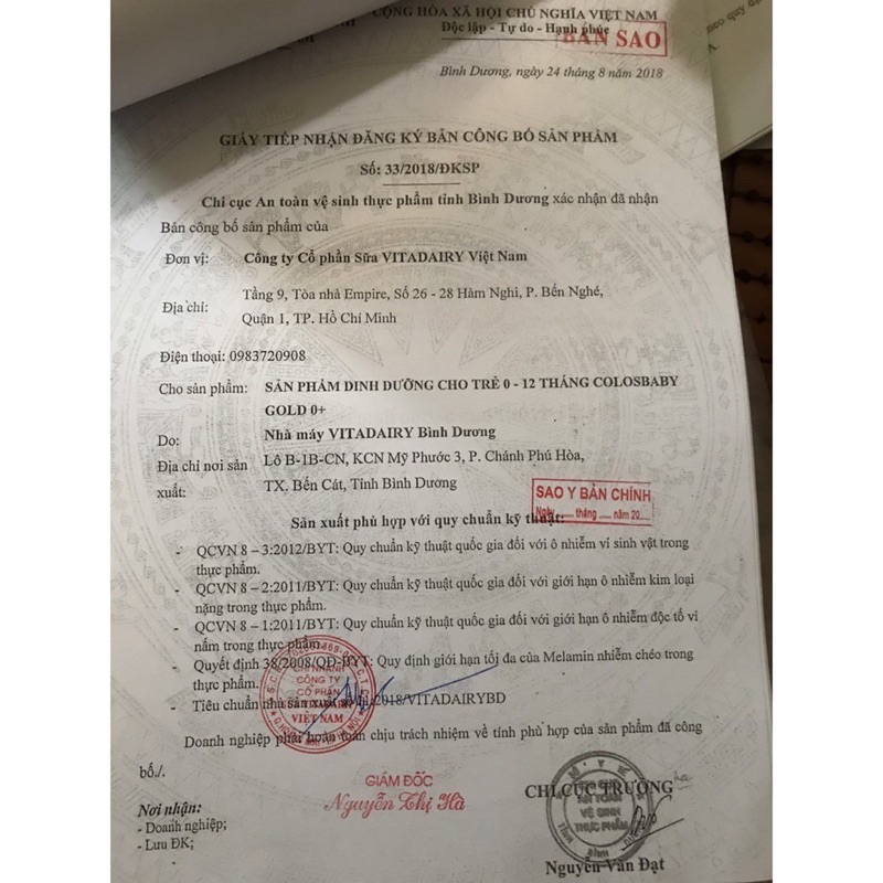 Combo 3 hộp sữa Calokid Gold 0+ 900g