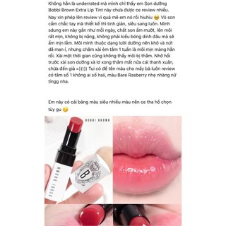 [HÀNG CÔNG TY] Son dưỡng môi Bobbi Brown