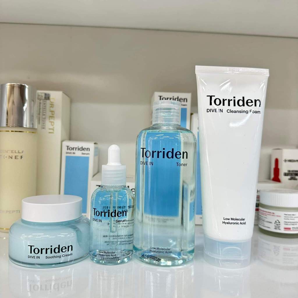 COMBO BỘ DƯỠNG DA TORRIDEN GIÚP GIỮ ẨM VÀ SÁNG BÓNG DA