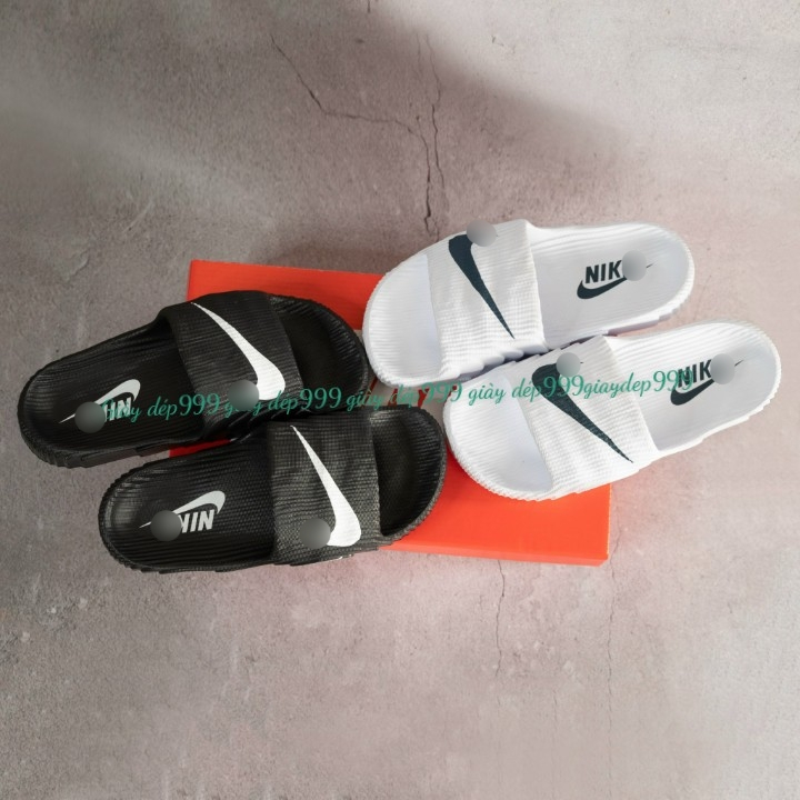 Dép đúc njke dép đúc nguyên khối nam nữ siêu nhẹ,dép lê quai ngang style thể thao.