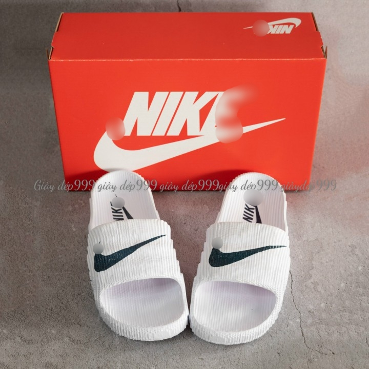 Dép đúc njke dép đúc nguyên khối nam nữ siêu nhẹ,dép lê quai ngang style thể thao.