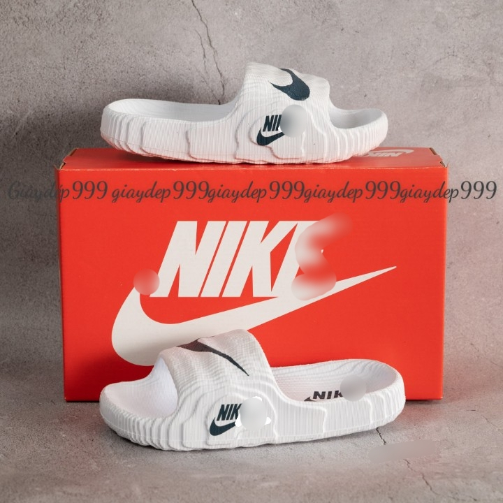 Dép đúc njke dép đúc nguyên khối nam nữ siêu nhẹ,dép lê quai ngang style thể thao.