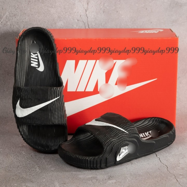 Dép đúc njke dép đúc nguyên khối nam nữ siêu nhẹ,dép lê quai ngang style thể thao.