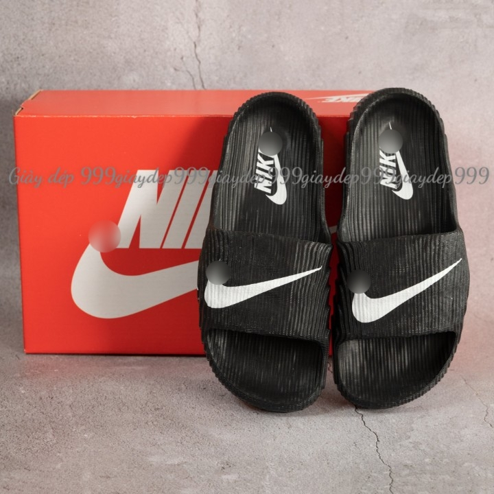 Dép đúc njke dép đúc nguyên khối nam nữ siêu nhẹ,dép lê quai ngang style thể thao.