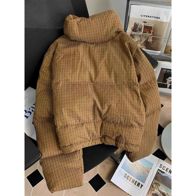 Phao túi hộp, áo hao dáng crtop hot