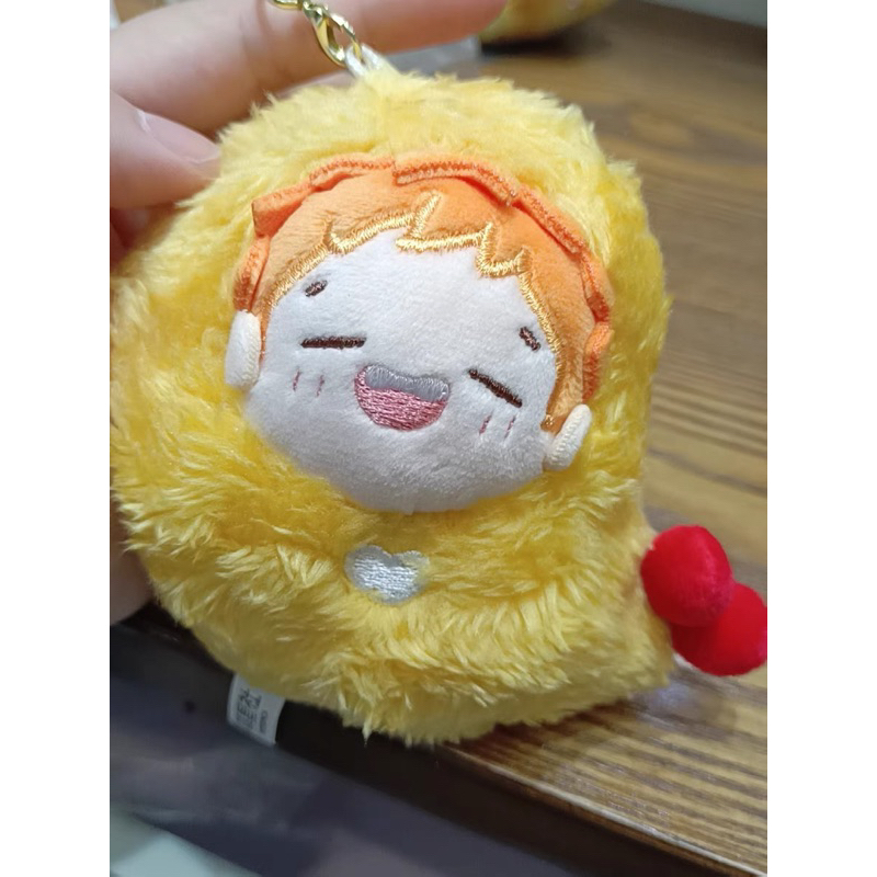 MÓC KHOÁ TÔM CHIÊN SÓI ĐẦU ĐÀN VÀ CÚN NHỎ