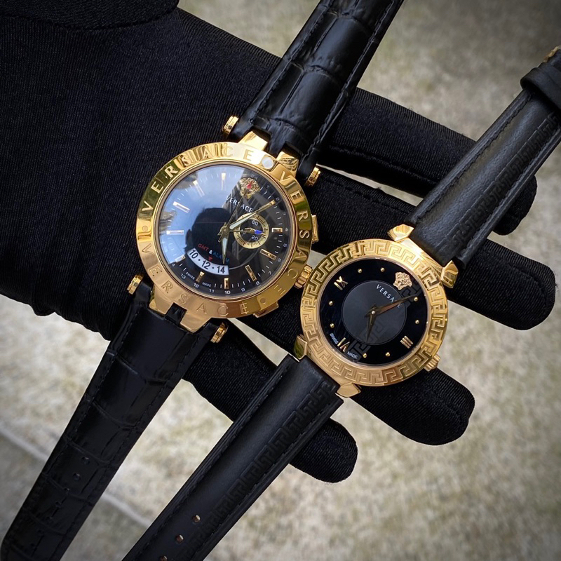 Đồng hồ cặp Versace V-Race & Vesace Daphnis