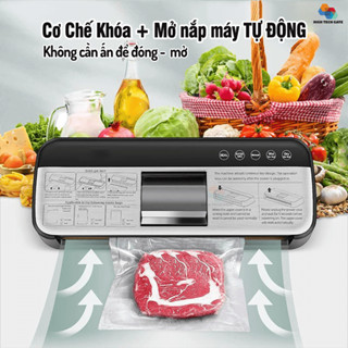 Máy hút chân không thực phẩm AP-18 tự động hoàn toàn, tích hợp 5 chế độ hút, tự động đóng mở nắp