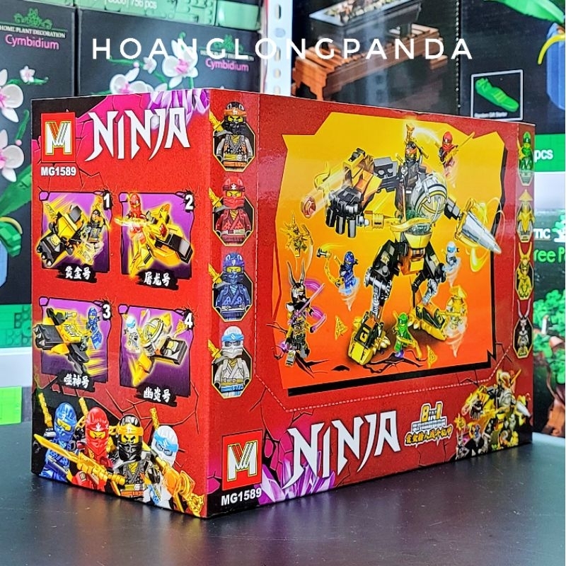 Lắp ráp MG1589 | Combo 8 hộp ráp MG 1589