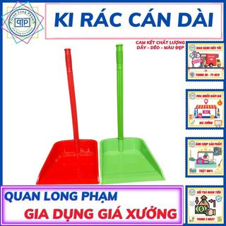 Đồ hốt rác cán dài gia đình - văn phòng ky rác cán dài - nhựa dày - dẻo - giá rẻ - bền