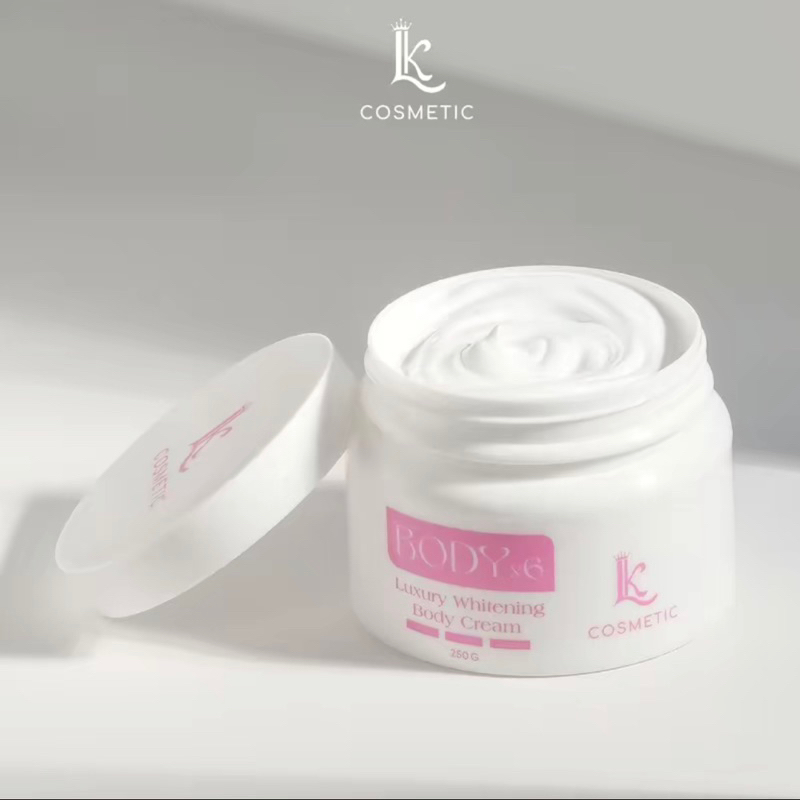 Kem body x6 Linhkool , Kem dưỡng trắng chuyên sâu,dưỡng ẩm,chống nắng da hiệu quả Luxury whitening Body X6 Cream 250G