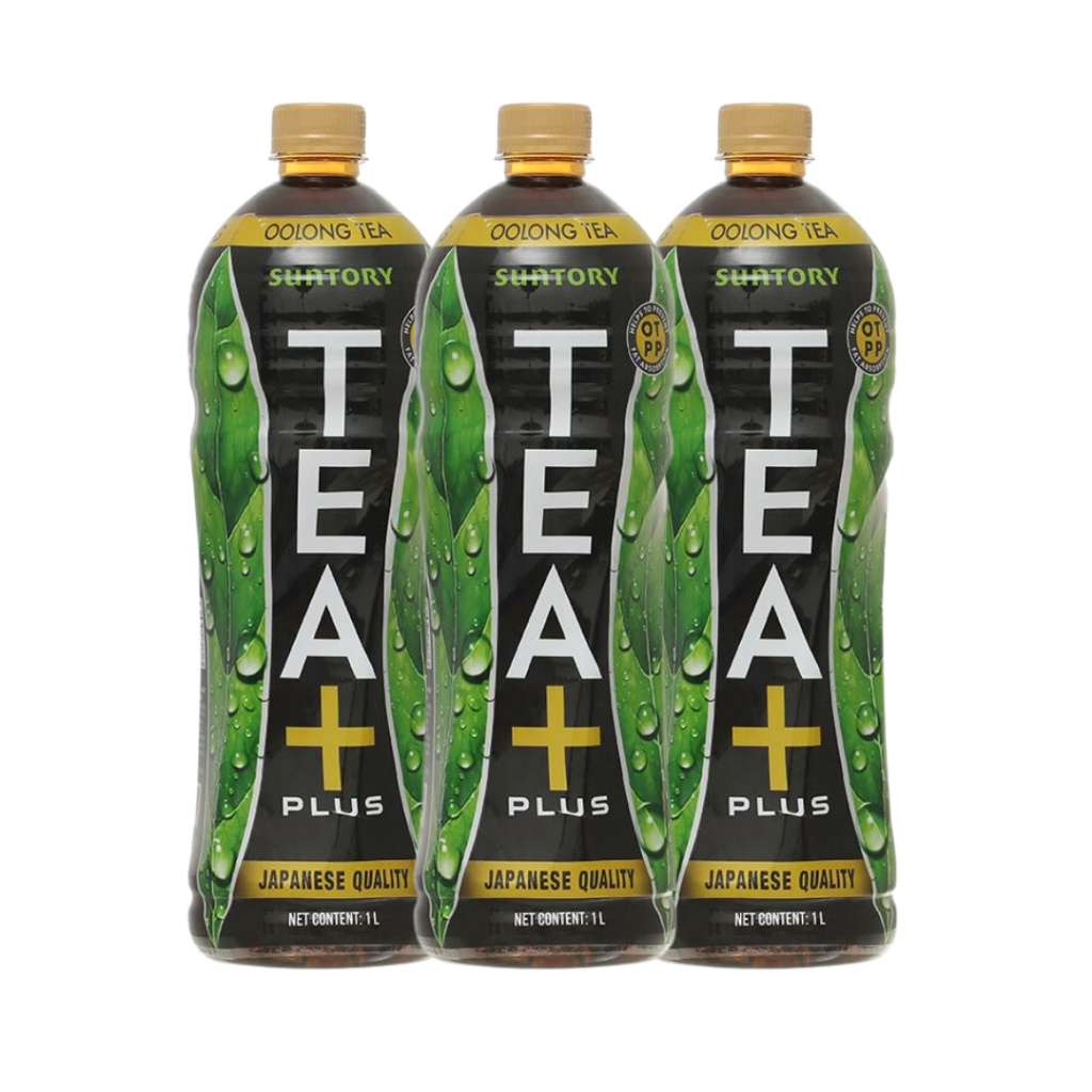 Combo 3 Chai Trà ô Long Tea+ Plus 1L