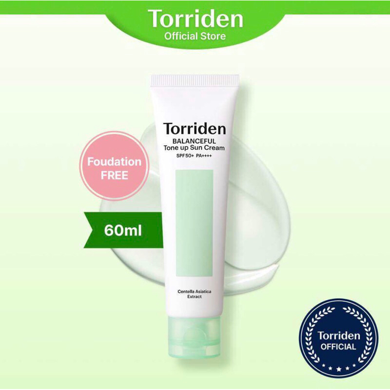 [Torriden Official ] Kem chống nắng nâng tông da BALANCEFUL giúp điều chỉnh tone da SPF50+ PA++++, 60ml