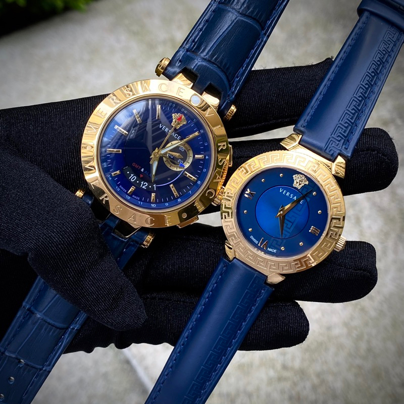 Đồng hồ cặp Versace V-Race & Vesace Daphnis