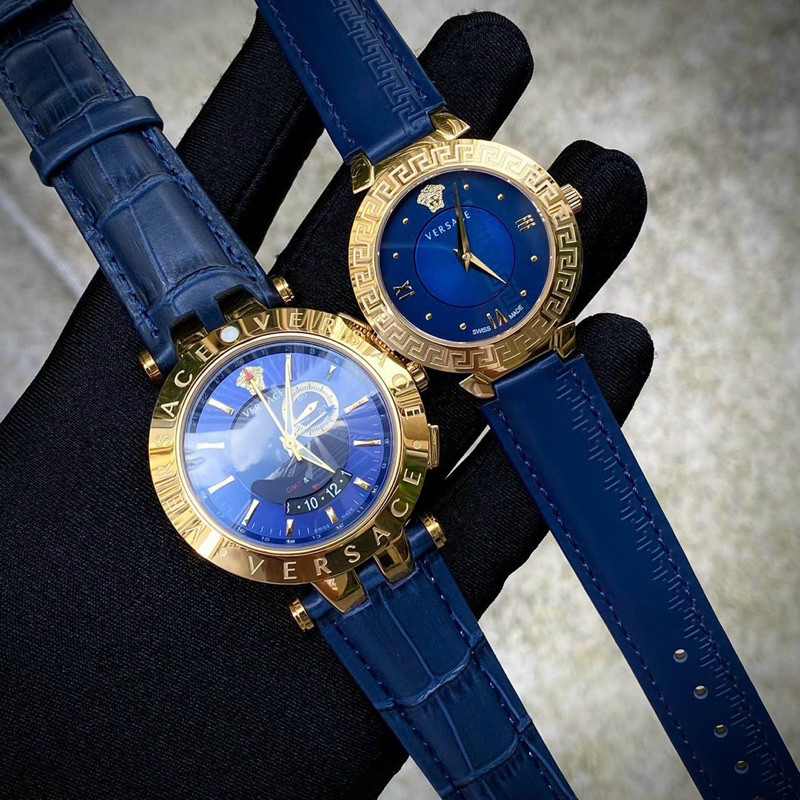 Đồng hồ cặp Versace V-Race & Vesace Daphnis