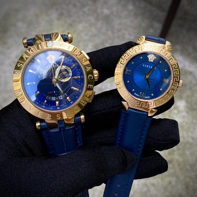 Đồng hồ cặp Versace V-Race & Vesace Daphnis