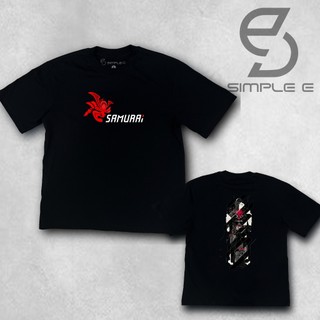 Áo Thun Unisex Local Brand SIMPLE "E" Form Oversize Cotton 100% SAMURAI