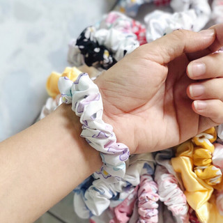 [Scrunchies] Dây Cột Tóc, Dây Buộc Tóc