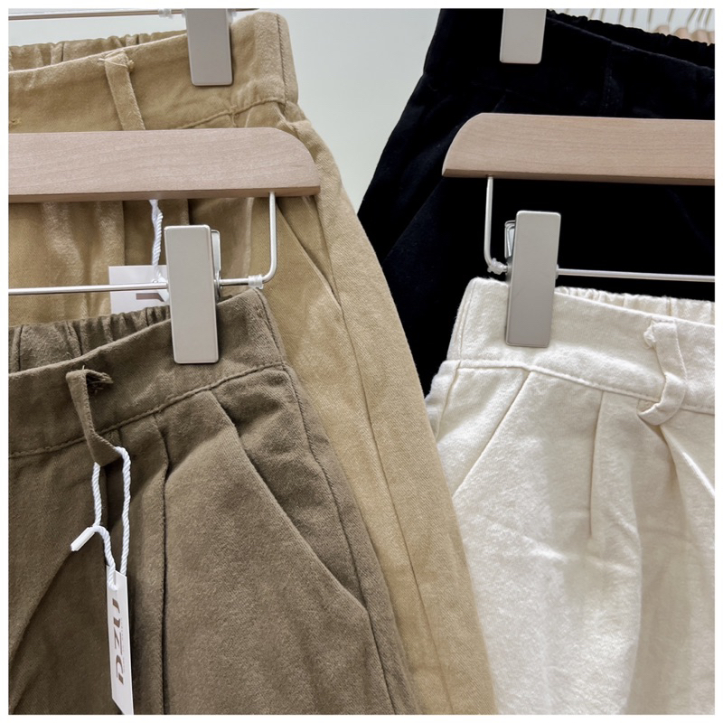 Short kaki nữ basic DZU.SG