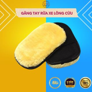 Găng Tay Rửa Xe Ô Tô Lông Cừu - Găng Tay Rửa Xe Ô Tô Cao Cấp - Mềm Mịn