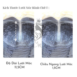 Siêu Da Đầu Cc09 Móc Lưới T Xoăn Layer Nhuộm( kèm dưỡng + lược + lưới + miếng dán)