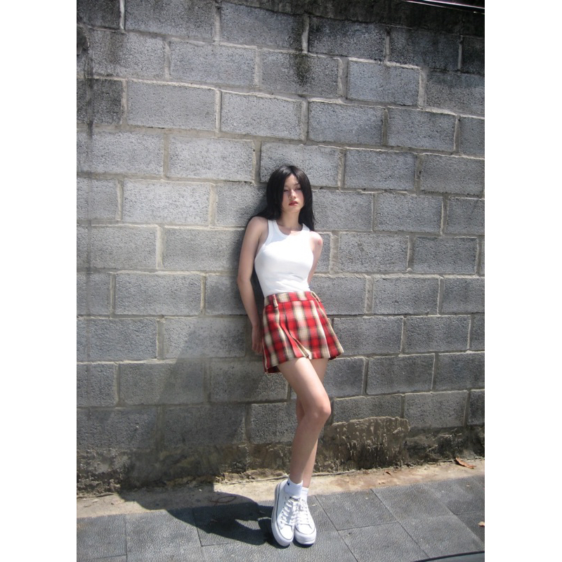 CHÂN VÁY CARO LƯNG CAO | DECOS