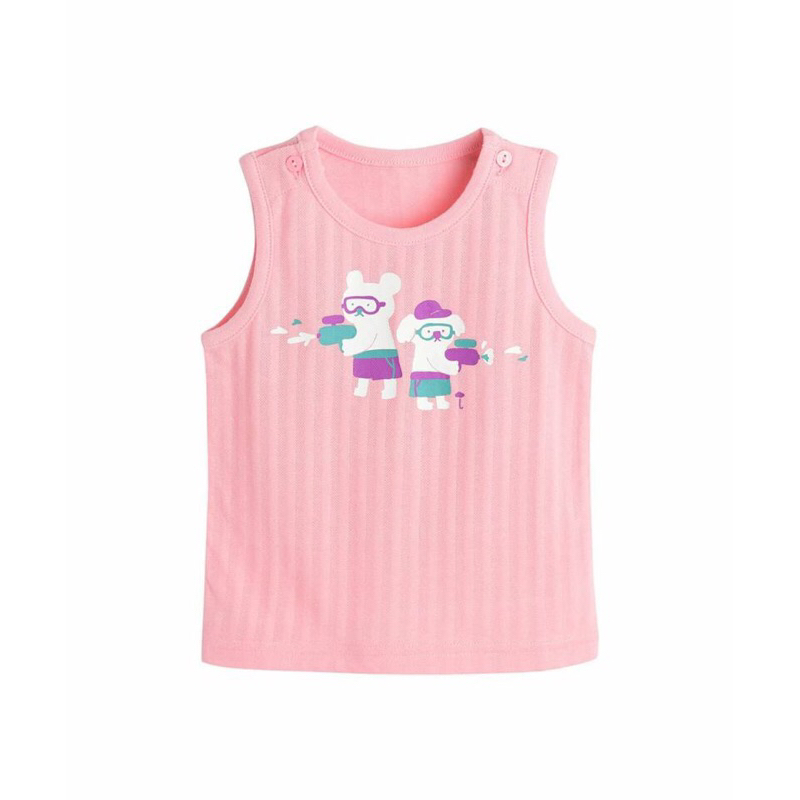 - Bộ mix Moimoln áo hồng quần caro nâu