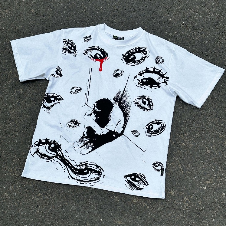 Áo 4Art People Scare Me  Local Brand Unisex Cổ tròn