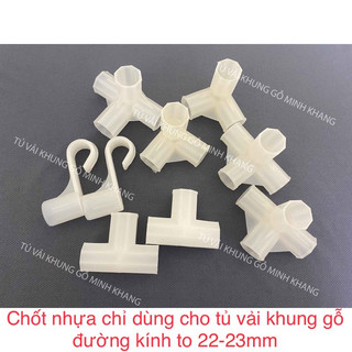 Chốt nhựa tủ vải Minh Khang chốt nhựa ABS Chốt nhựa thay thế Phụ kiện tủ vải Tủ vải khung gỗ