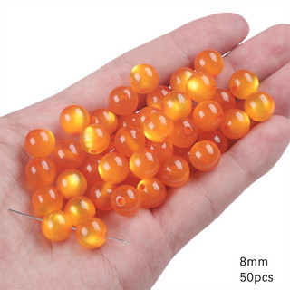 Viên đá mắt mèo làm vòng handmade set 10v
