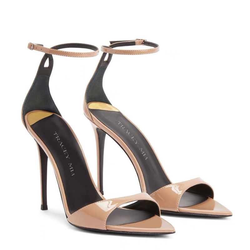 ORDER 🌼 Giày Korea mũi nhọn da bóng 8,5-10cm 33-40