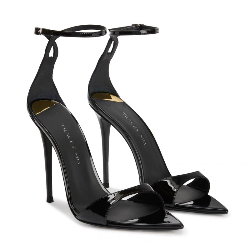 ORDER 🌼 Giày Korea mũi nhọn da bóng 8,5-10cm 33-40