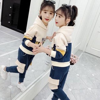 Bộ dài tay bé gái BUBY KID FASHION bn129 chất liệu nỉ và nỉ bông cho bé 3/4/5/6/7/8/9/10/11/12/13/14 tuổi